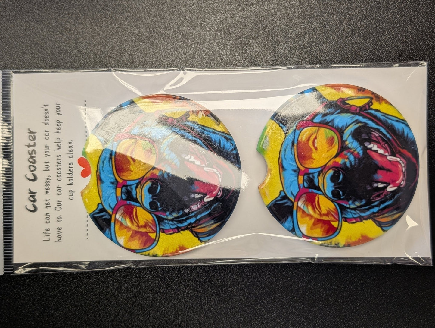 Ceramic Car Coasters - Serenity Sparks