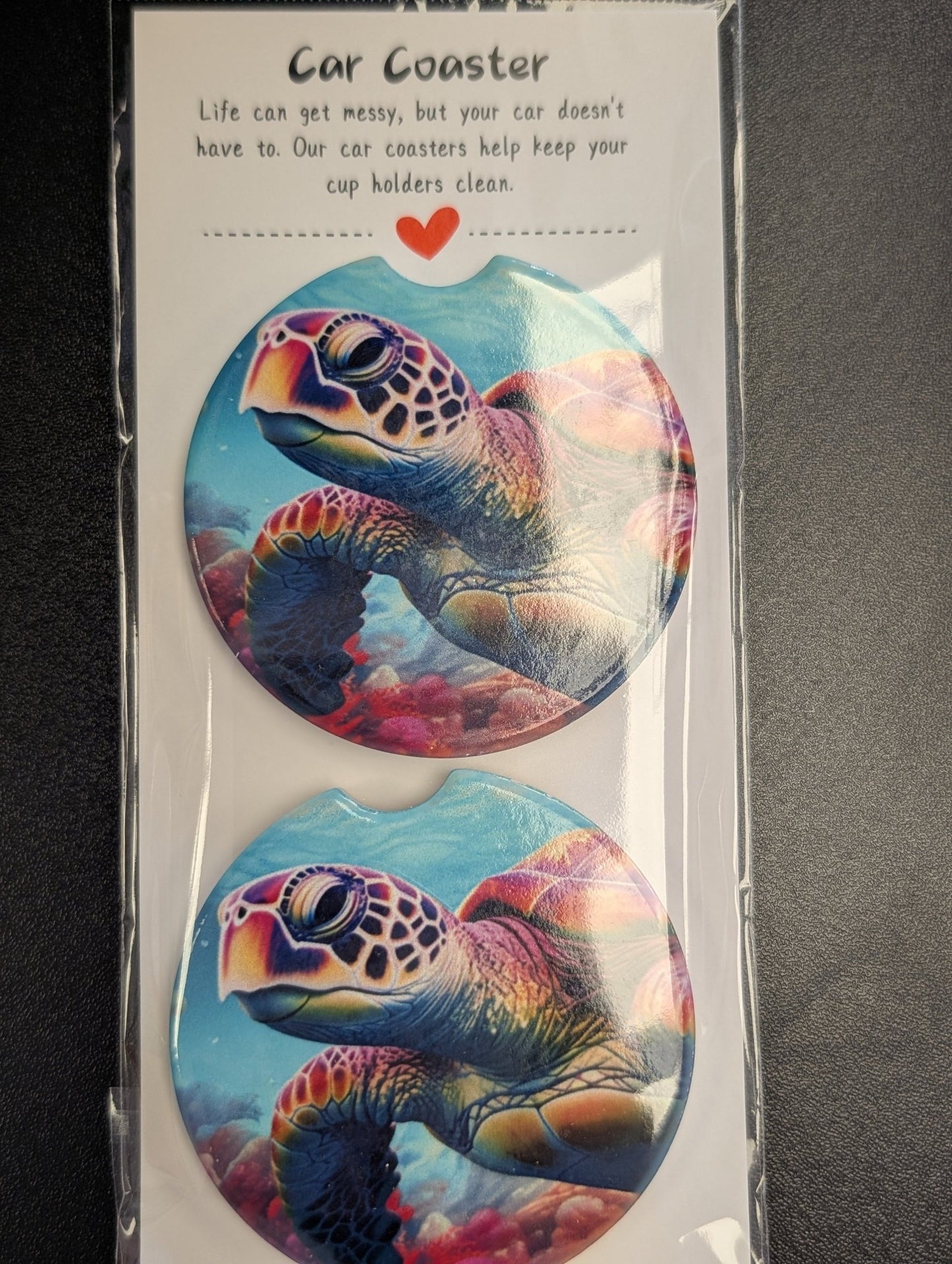 Ceramic Car Coasters - Serenity Sparks