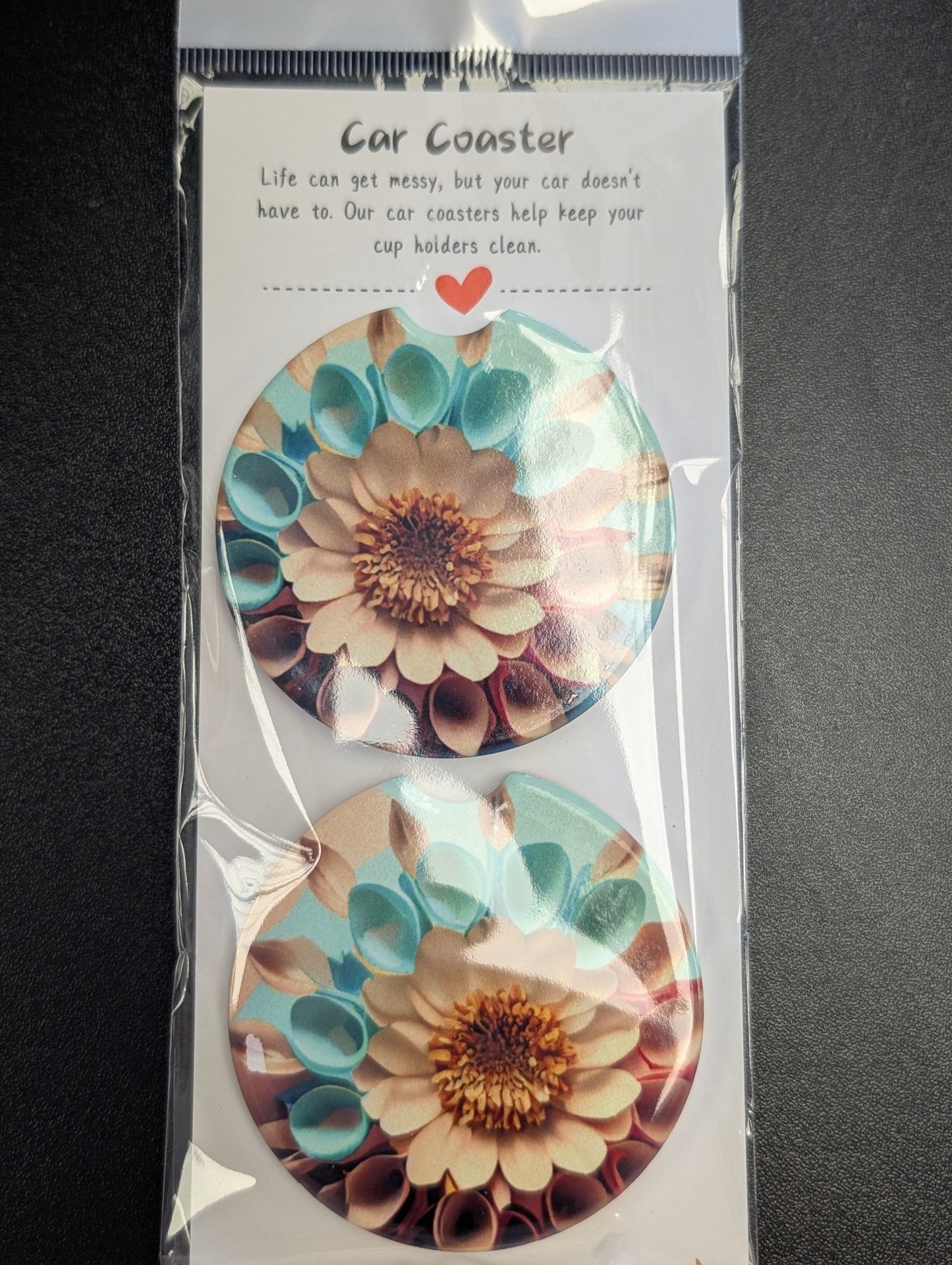 Ceramic Car Coasters - Serenity Sparks