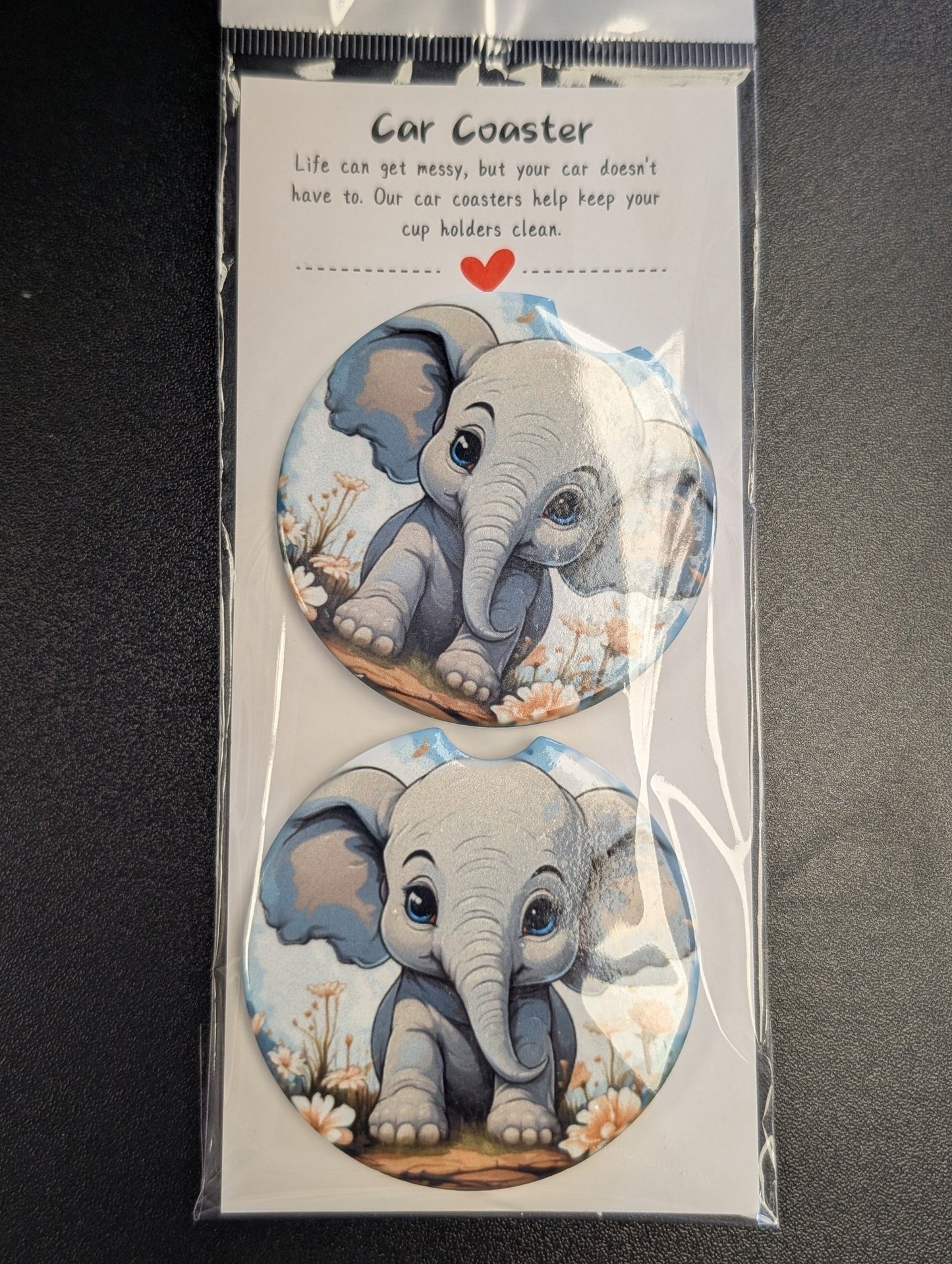 Ceramic Car Coasters - Serenity Sparks