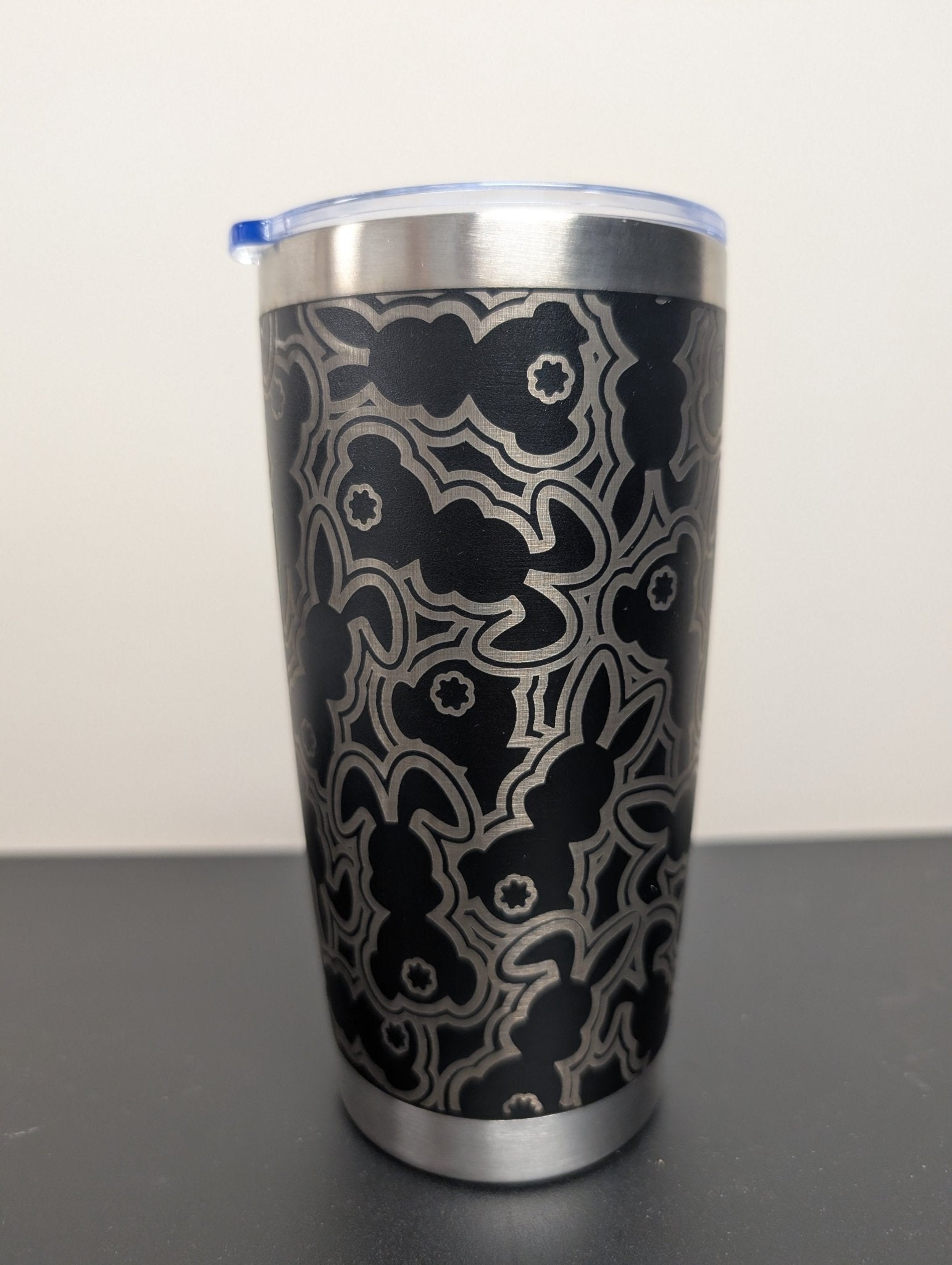 20oz Bunny Engraved Tumbler - Serenity Sparks