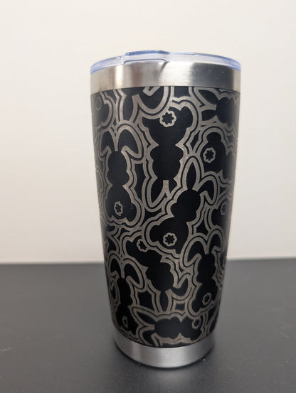 20oz Bunny Engraved Tumbler - Serenity Sparks