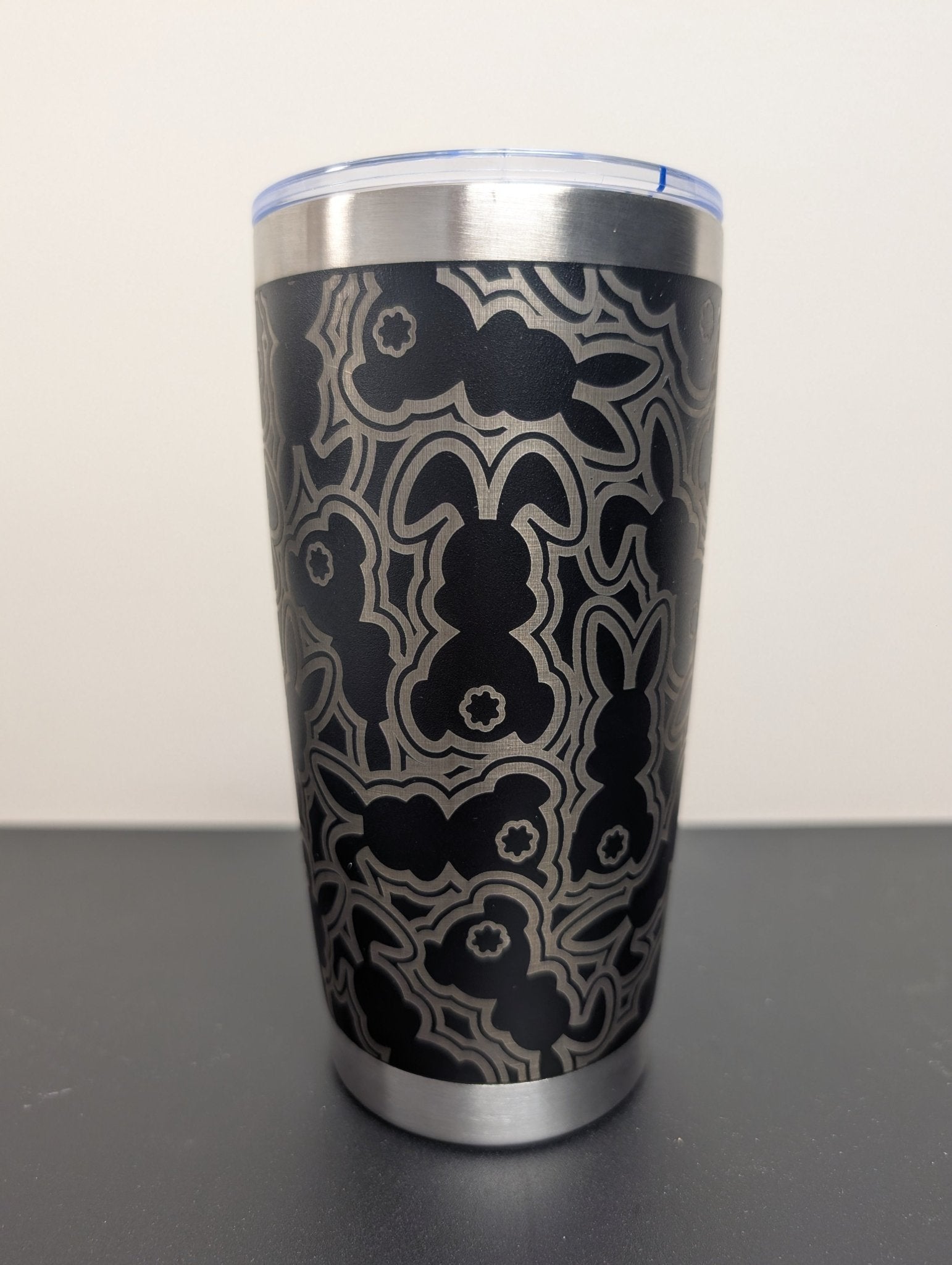 20oz Bunny Engraved Tumbler - Serenity Sparks