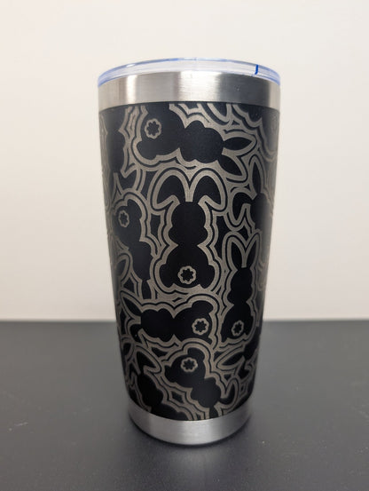 20oz Bunny Engraved Tumbler - Serenity Sparks
