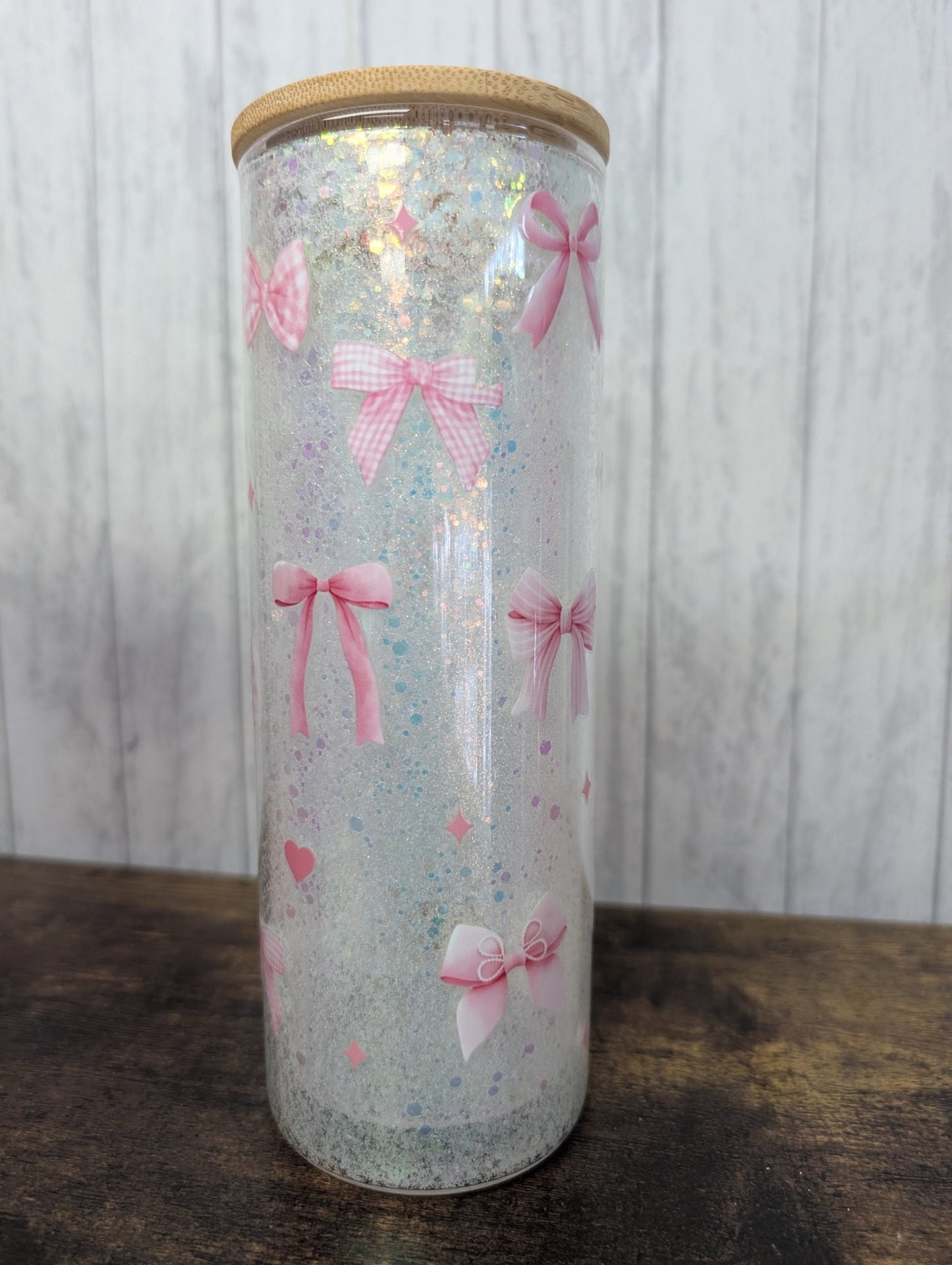 25oz Snowglobe tumblers - Serenity Sparks