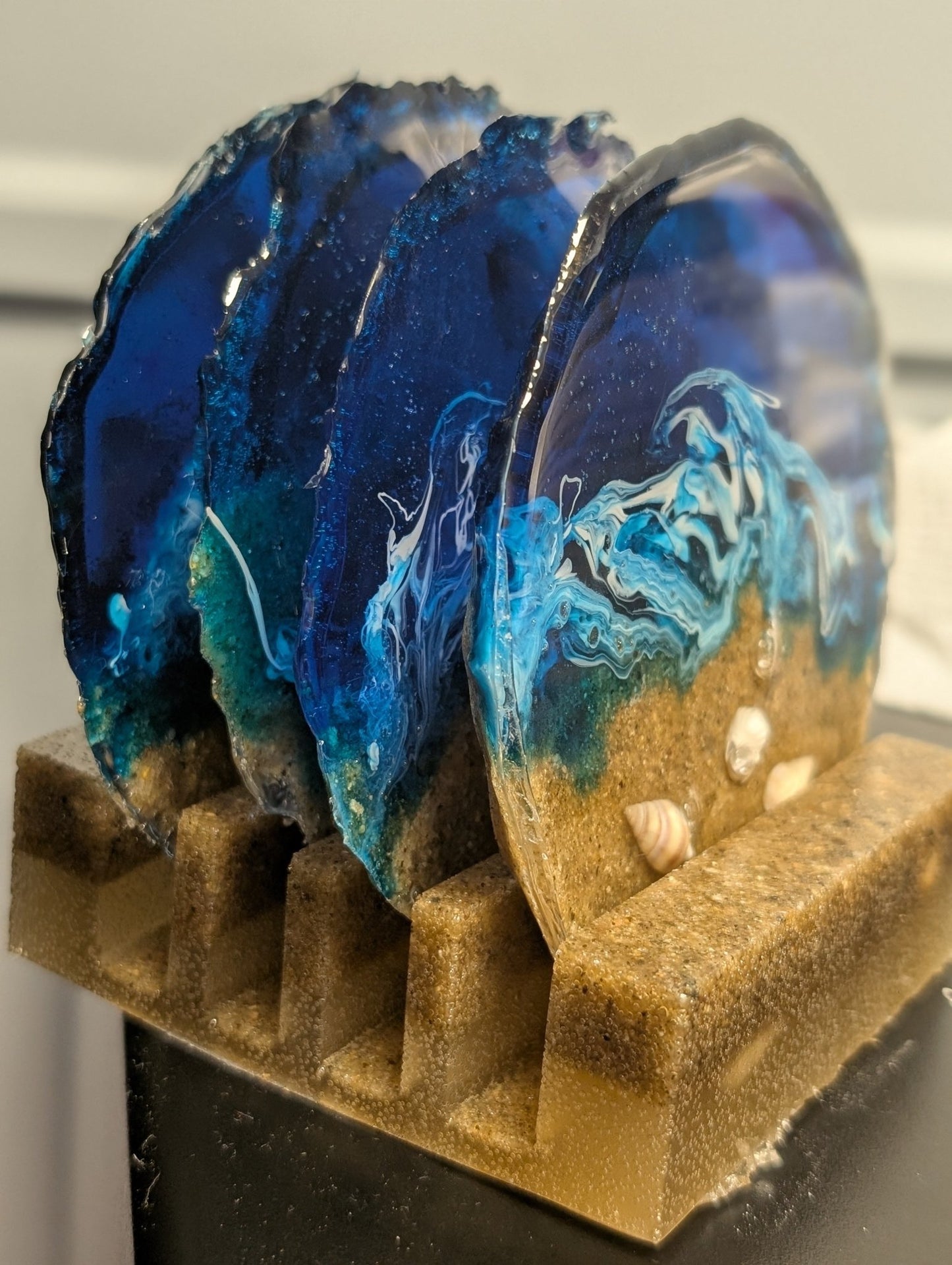5 piece Coaster ser - Serenity Sparks