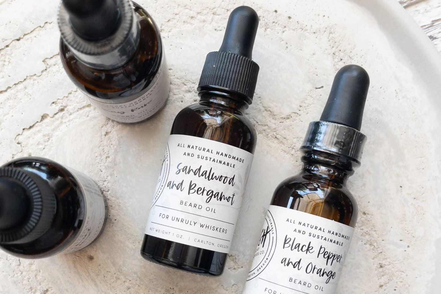 All Natural Handcrafted Artisan Beard Oils - Serenity Sparks