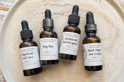 All Natural Handcrafted Artisan Beard Oils - Serenity Sparks