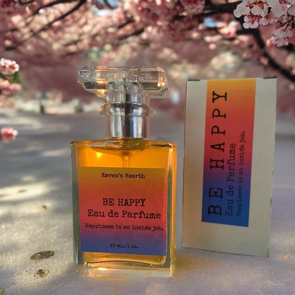 Be Happy Perfume | Floral Scent | Small Batch | Handmade - Serenity Sparks