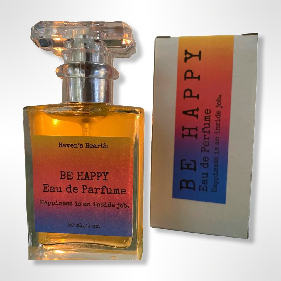 Be Happy Perfume | Floral Scent | Small Batch | Handmade - Serenity Sparks