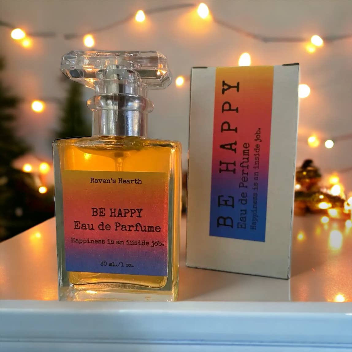 Be Happy Perfume | Floral Scent | Small Batch | Handmade - Serenity Sparks