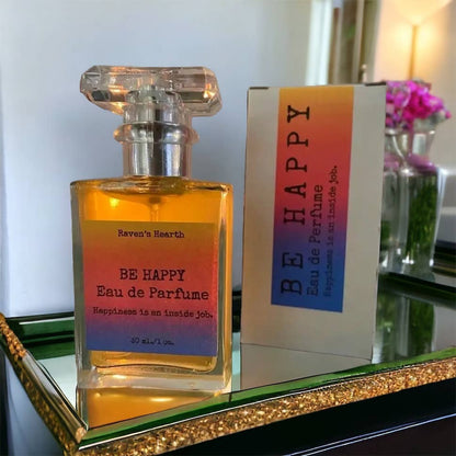 Be Happy Perfume | Floral Scent | Small Batch | Handmade - Serenity Sparks