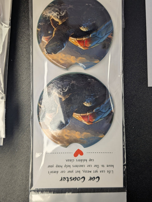 Ceramic Car Coasters - Serenity Sparks