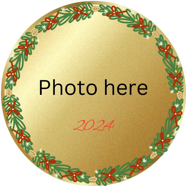 Customizable Ornament - Serenity Sparks