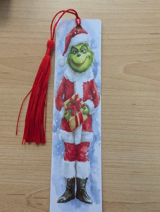 Grinch Bookmarks - Serenity Sparks