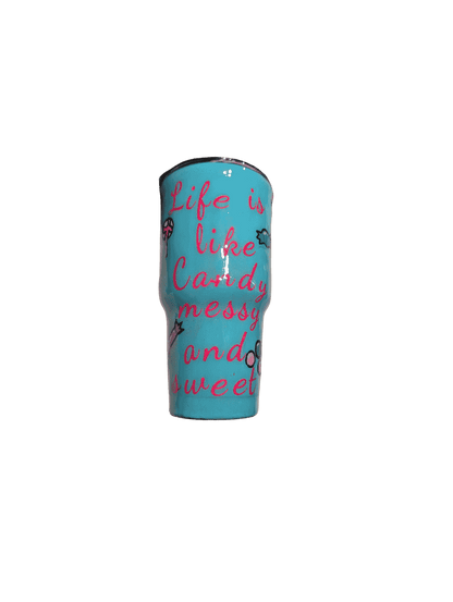 Life is like Candy Tumbler - Serenity Sparks