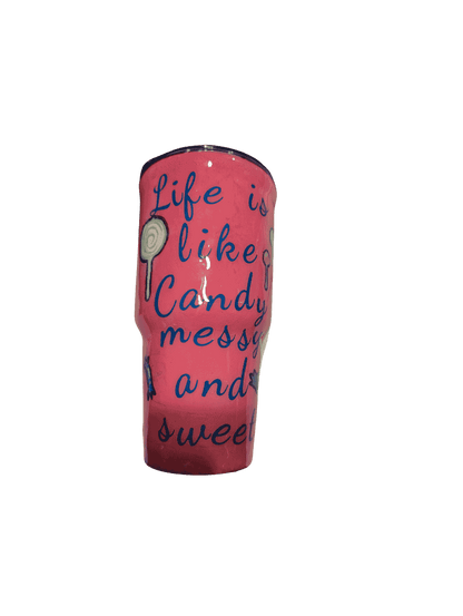 Life is like Candy Tumbler - Serenity Sparks