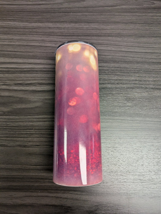 Red Sparkles Tumbler - Serenity Sparks