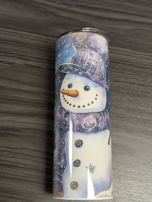 Snowman Tumbler - Serenity Sparks