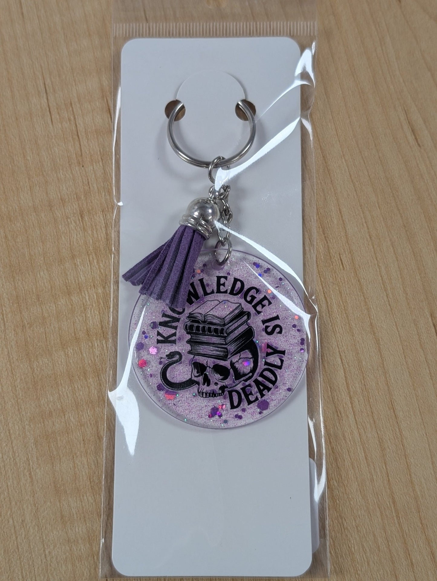 Sparkle Circle keychain - Serenity Sparks