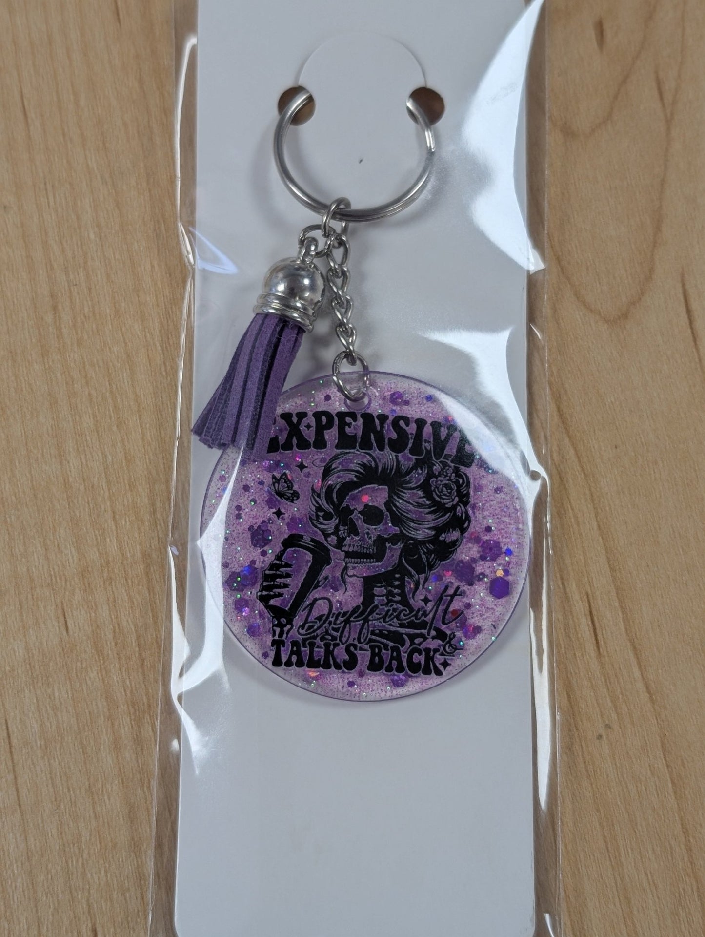 Sparkle Circle keychain - Serenity Sparks
