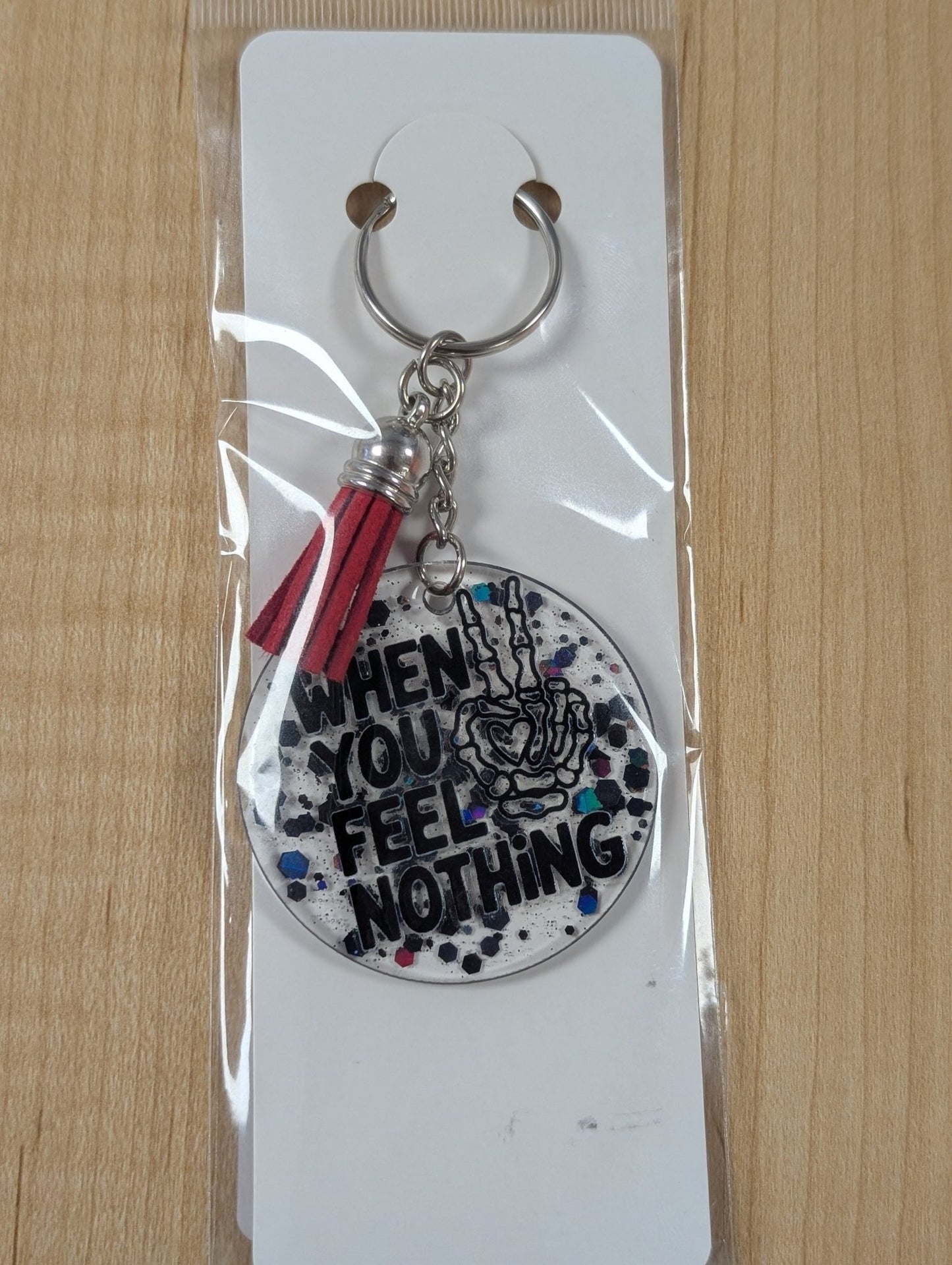 Sparkle Circle keychain - Serenity Sparks