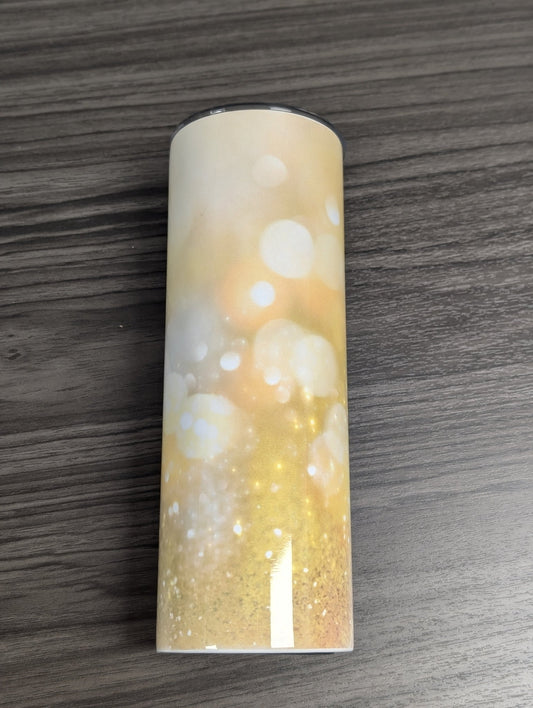 Yellow Sparkles Tumbler - Serenity Sparks